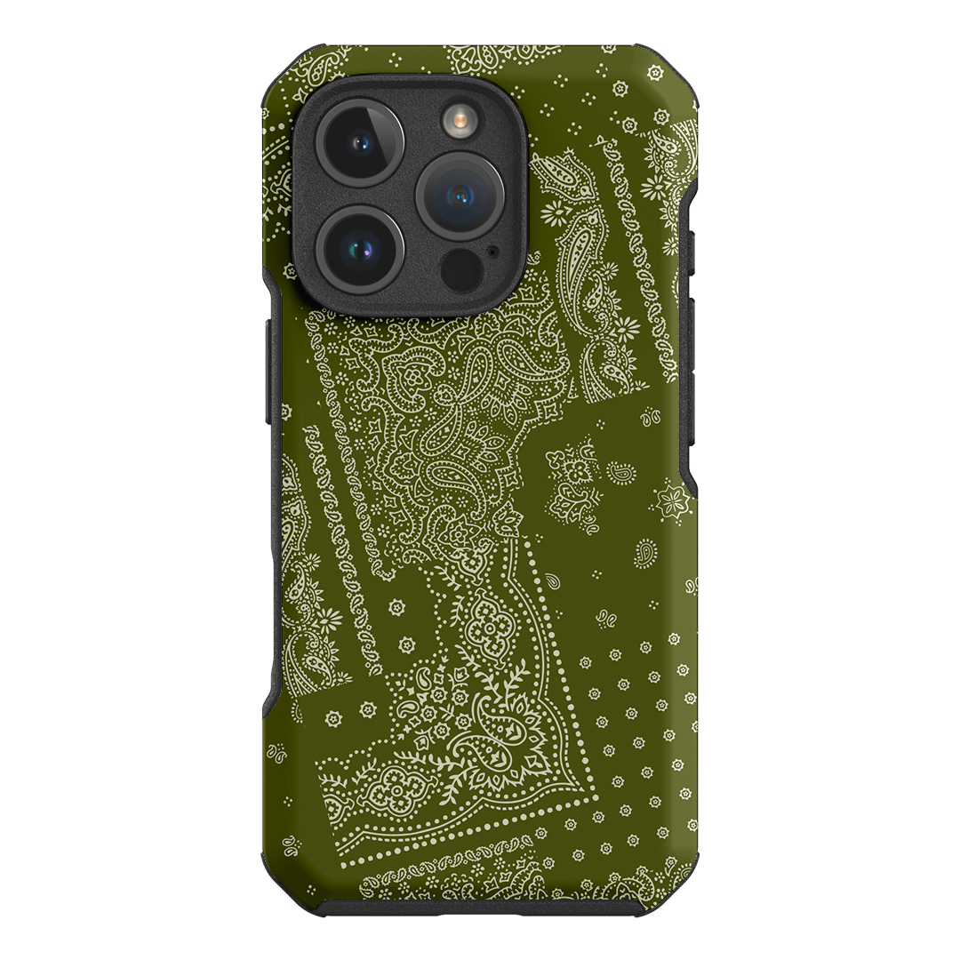 Paisley Fern Printed Phone Cases iPhone 16 Pro / Toughie by The Dairy - The Dairy