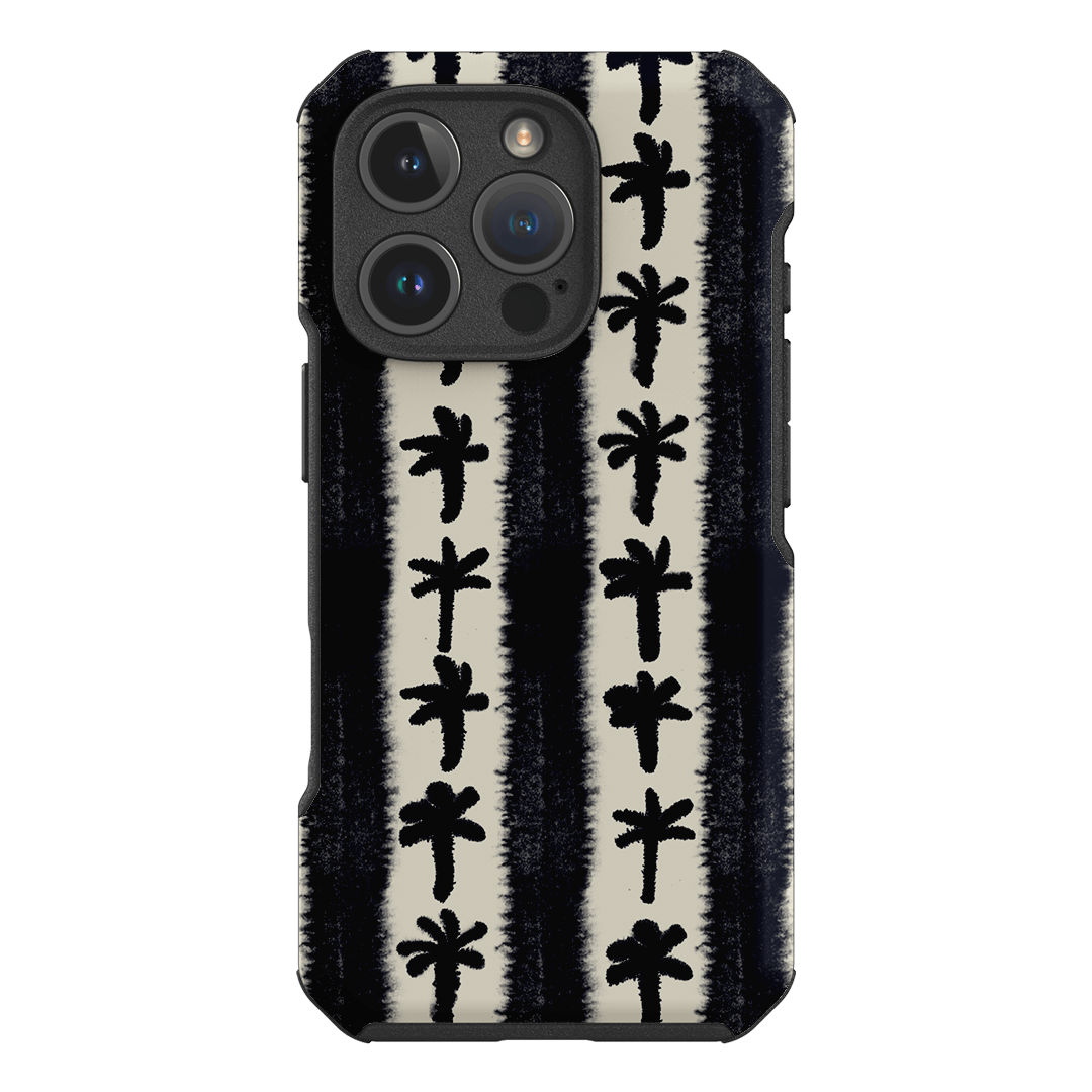 Palm Stripe Printed Phone Cases iPhone 16 Pro / Toughie by Desmond & Dempsey - The Dairy