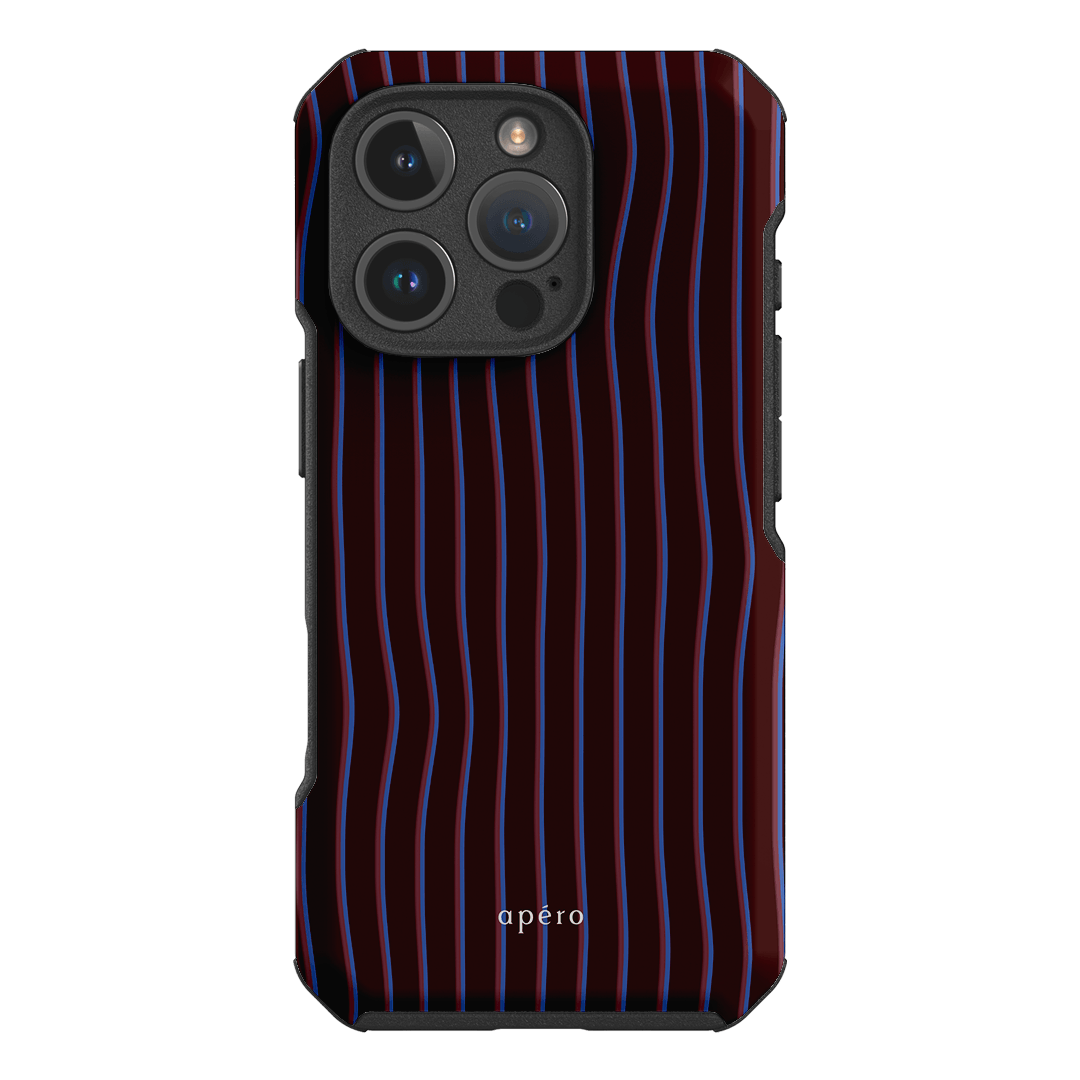 Panama Burgundy Printed Phone Cases iPhone 16 Pro / Toughie by Apero - The Dairy