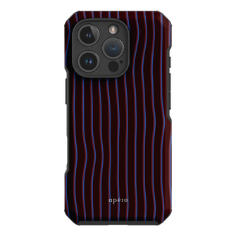 Panama Burgundy Printed Phone Cases iPhone 16 Pro / Toughie by Apero - The Dairy