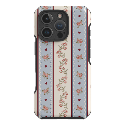 Pastel Stripe Printed Phone Cases iPhone 16 Pro / Toughie by Kasiags Art - The Dairy