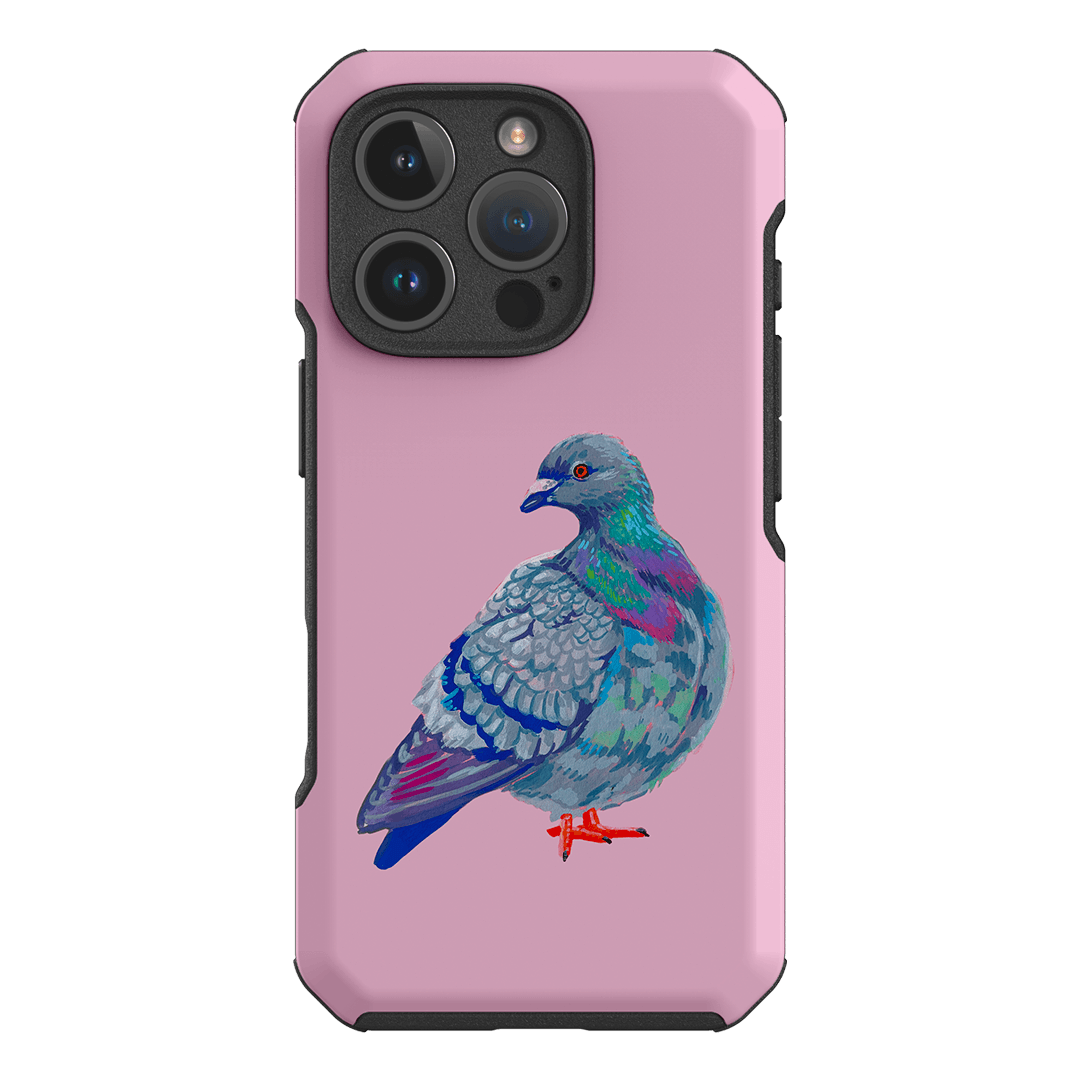 Pigeon Printed Phone Cases iPhone 16 Pro / Toughie by Femke Studio - The Dairy