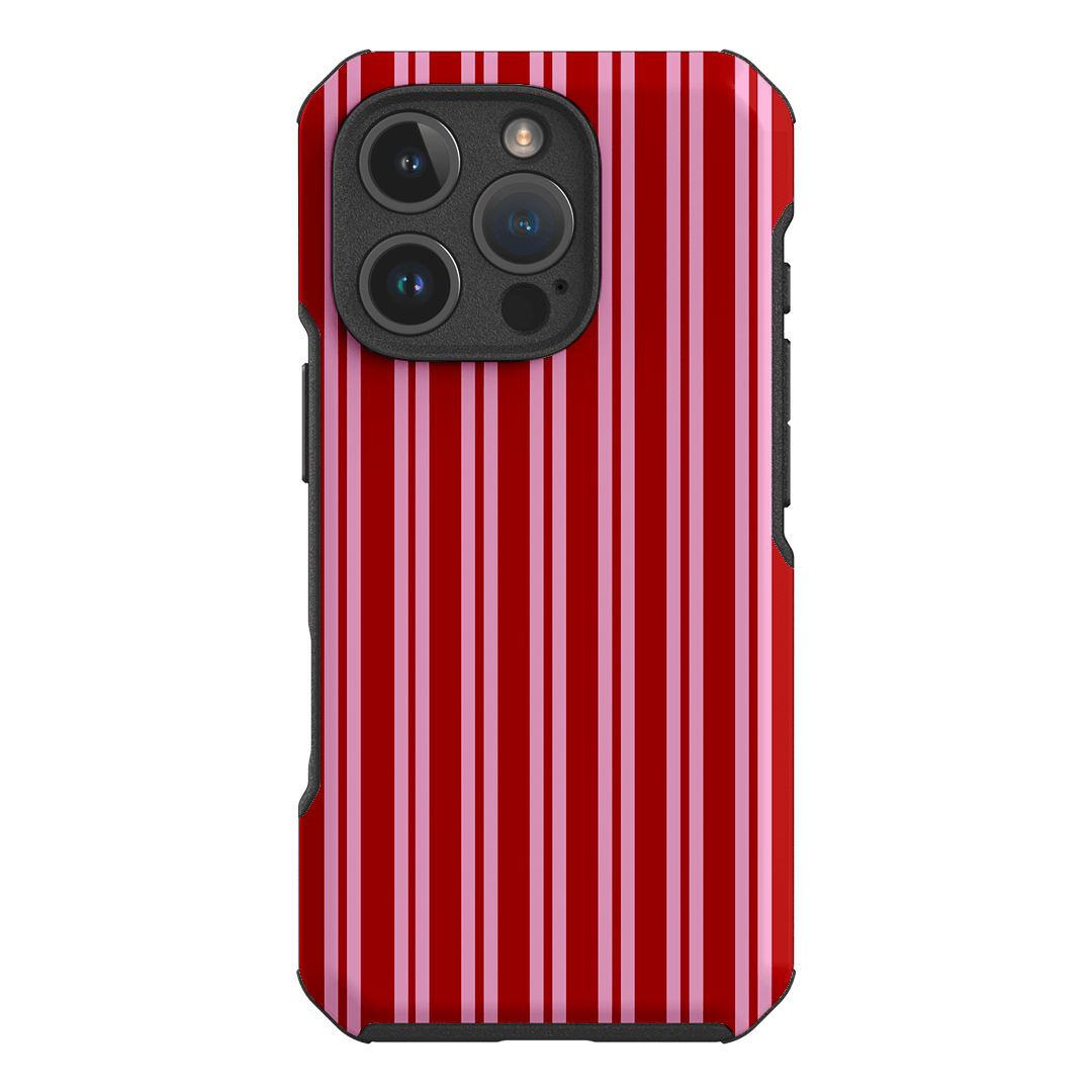 Punch Stripes Printed Phone Cases iPhone 16 Pro / Toughie by The Dairy - The Dairy