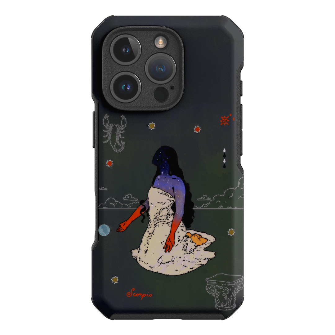 Scorpio Season Printed Phone Cases iPhone 16 Pro / Toughie by Easty Beasty - The Dairy