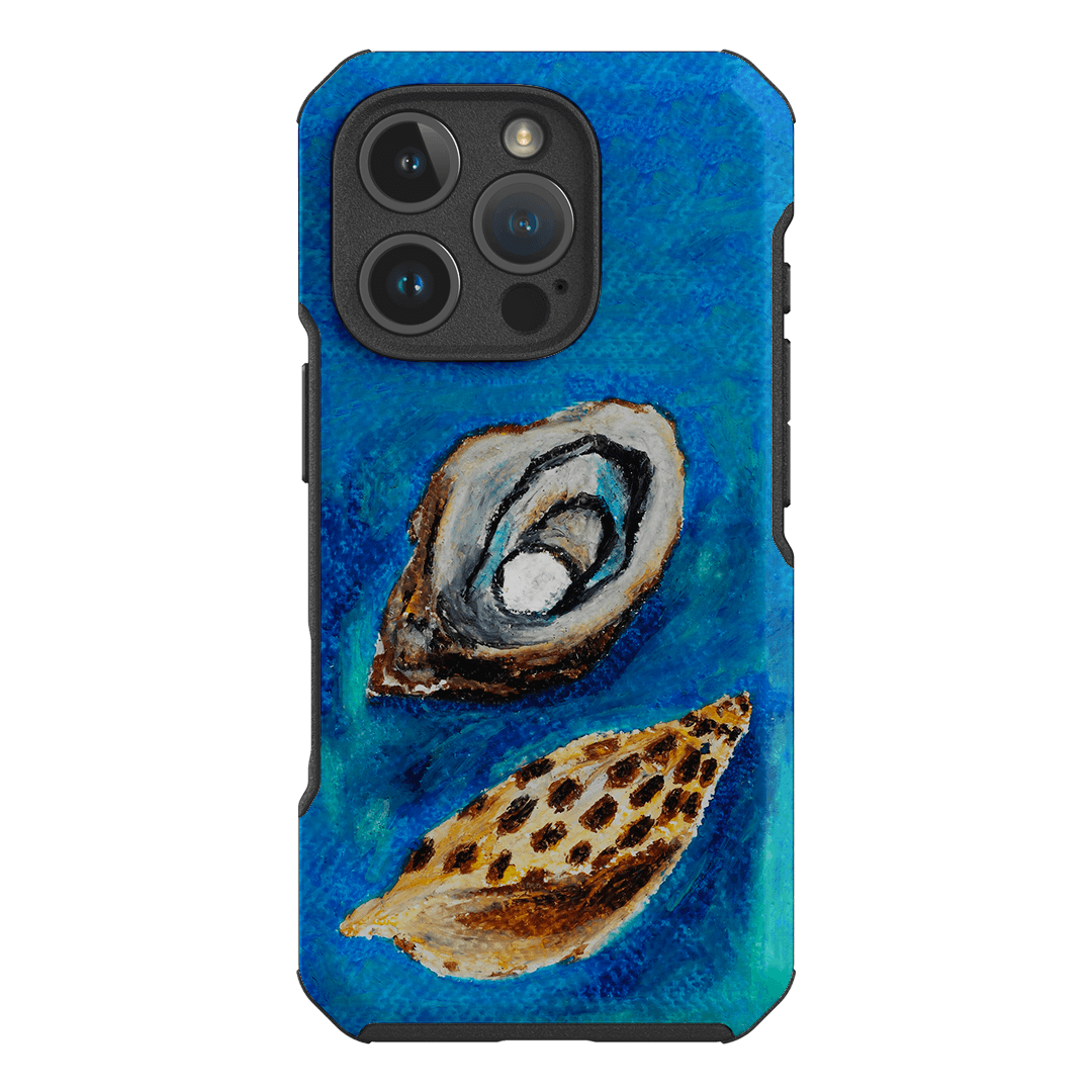 Sea Shells Printed Phone Cases iPhone 16 Pro / Toughie by Lisa Hu - The Dairy