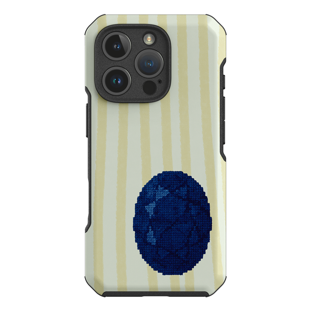 September Sapphire Printed Phone Cases iPhone 16 Pro / Toughie by Joiana - The Dairy