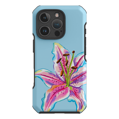 Sky Lily Printed Phone Cases iPhone 16 Pro / Toughie by Femke Studio - The Dairy