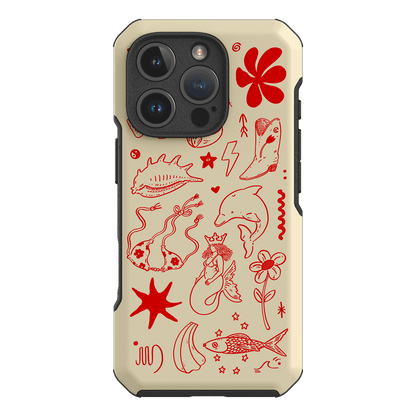 Spiced Cowboy Cream Printed Phone Cases iPhone 16 Pro / Toughie by Easty Beasty - The Dairy