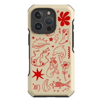Spiced Cowboy Cream Printed Phone Cases iPhone 16 Pro / Toughie by Easty Beasty - The Dairy