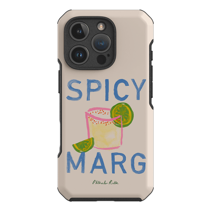 Spicy Marg Printed Phone Cases iPhone 16 Pro / Toughie by Phthalo Ruth - The Dairy