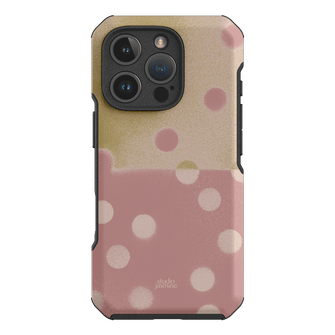 Strawberry Polka Dot Printed Phone Cases iPhone 16 Pro / Toughie by Jasmine Dowling - The Dairy