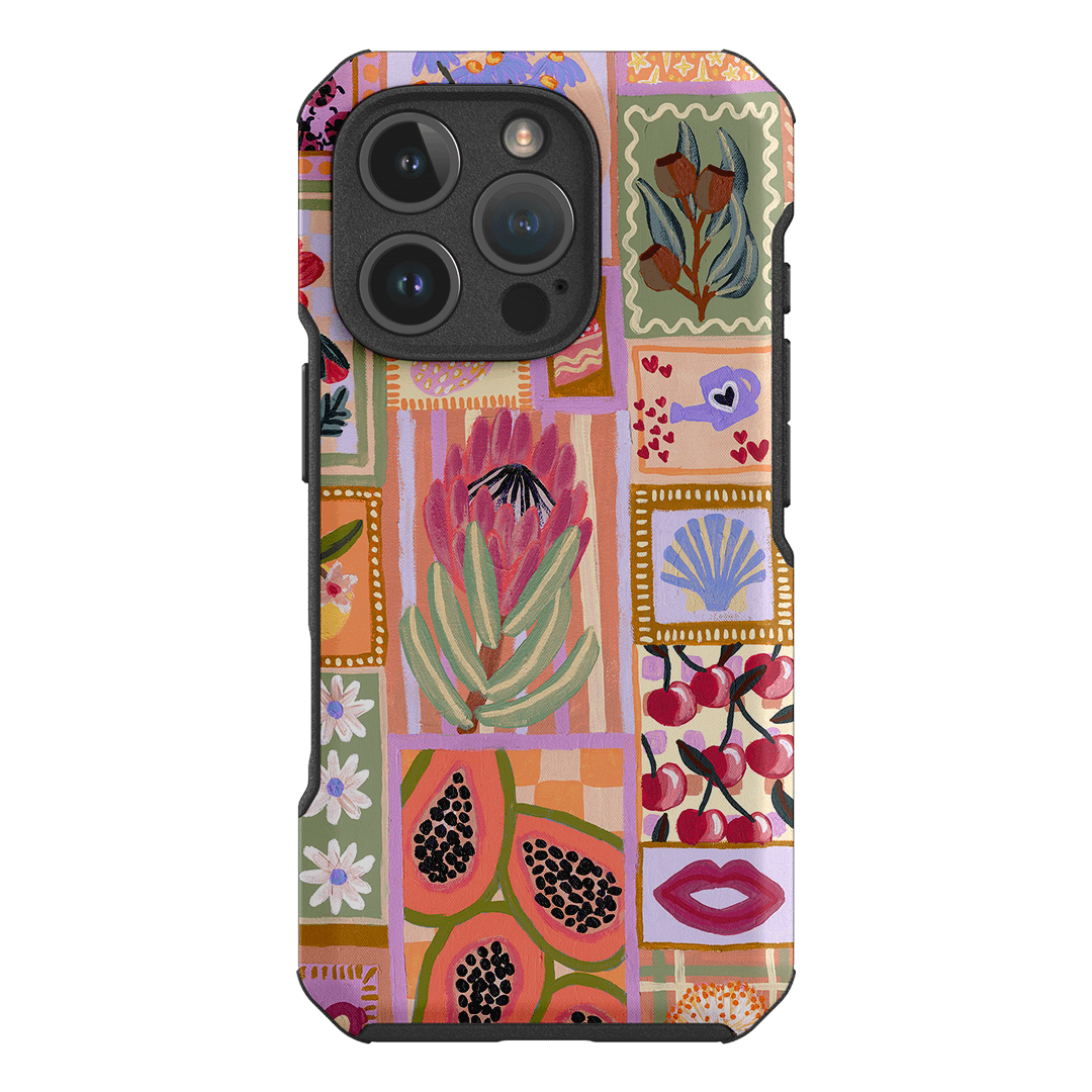 Summer Postcards Printed Phone Cases iPhone 16 Pro / Toughie by Amy Gibbs - The Dairy