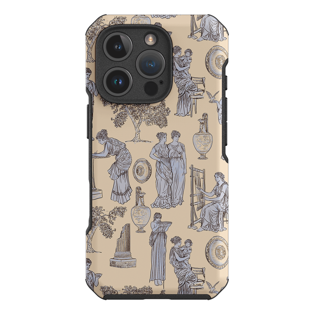 Symposium Alabaster Printed Phone Cases iPhone 16 Pro / Toughie by Veronica Tucker - The Dairy