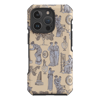 Symposium Alabaster Printed Phone Cases iPhone 16 Pro / Toughie by Veronica Tucker - The Dairy