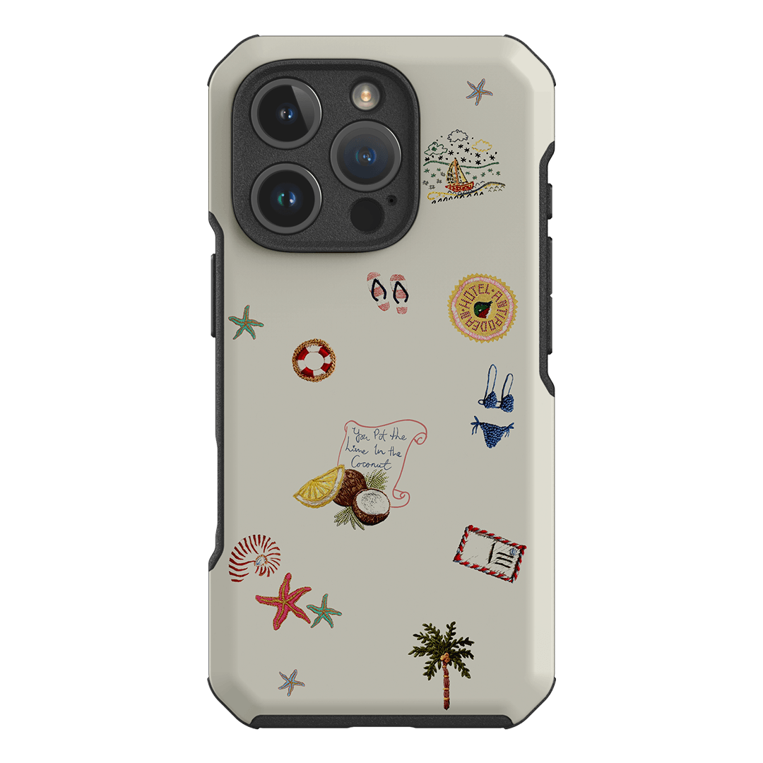 Vacay All Day Cream Printed Phone Cases by Antipodean - The Dairy
