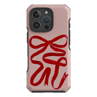 Valentine Ribbon Printed Phone Cases iPhone 16 Pro / Toughie by Jasmine Dowling - The Dairy