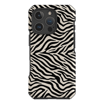 Zebra Ink Printed Phone Cases iPhone 16 Pro / Toughie by The Dairy - The Dairy