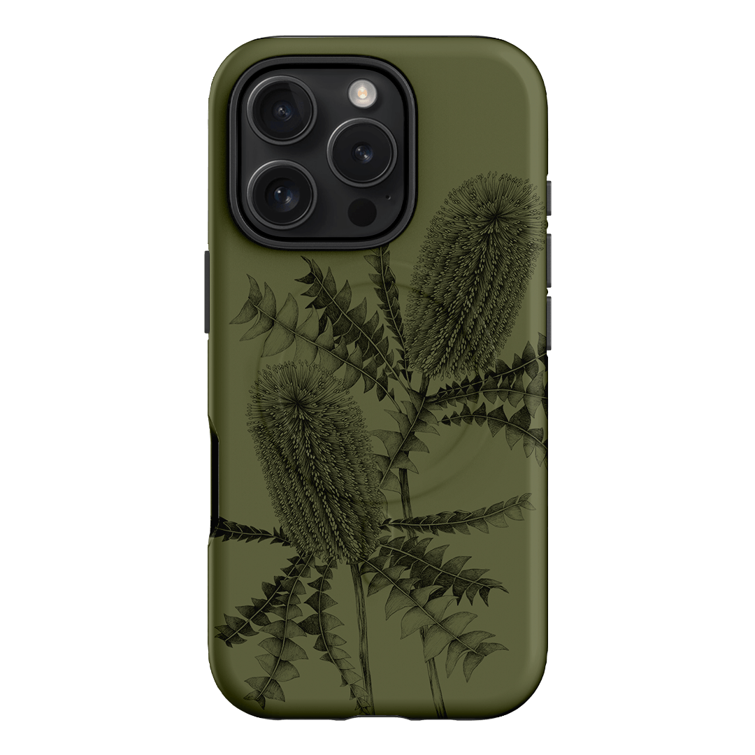 Banksia Study Printed Phone Cases iPhone 16 Pro / Armoured MagSafe by Typoflora - The Dairy