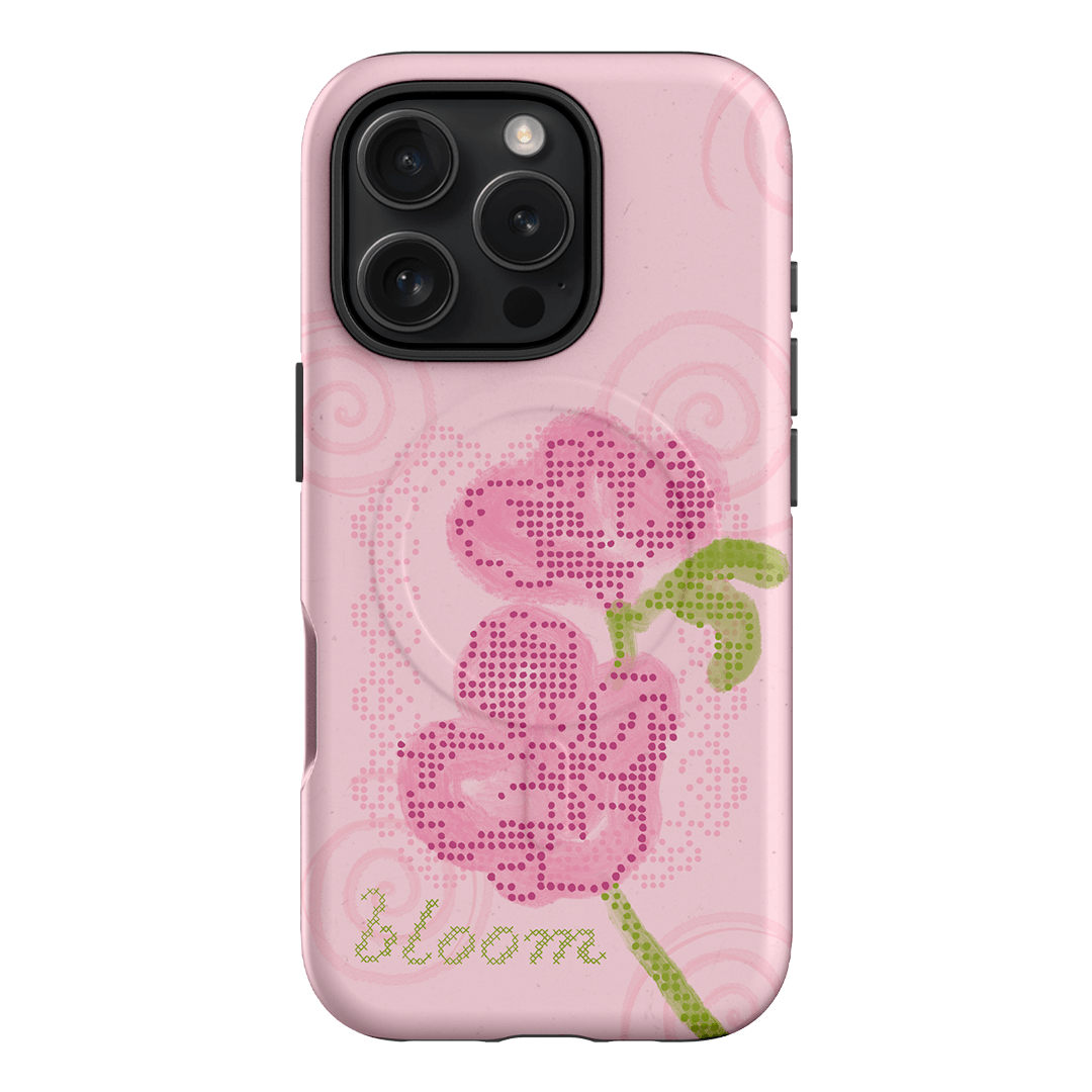 Blossom Patchwork Printed Phone Cases iPhone 16 Pro / Armoured MagSafe by Kayla Carr - The Dairy