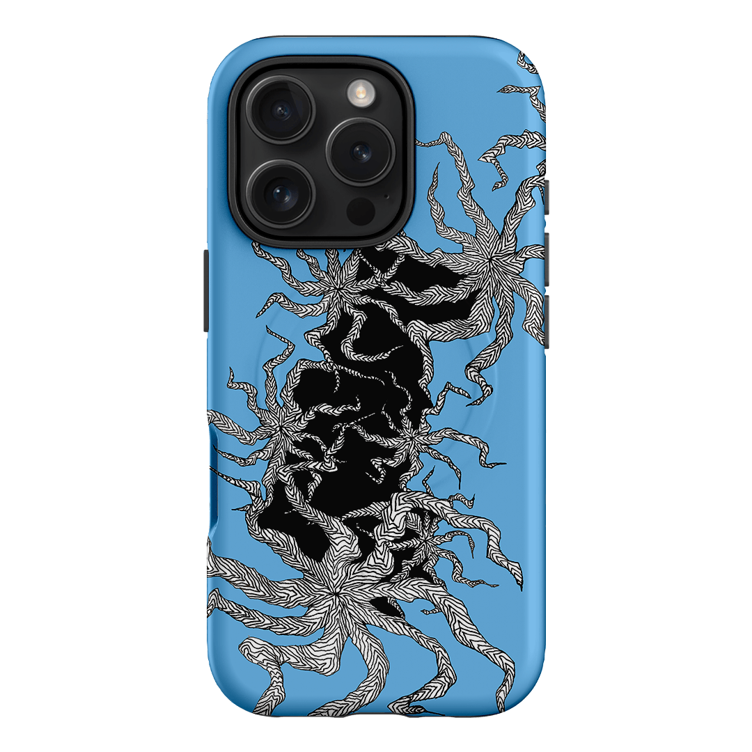 Blue Eclipse Printed Phone Cases iPhone 16 Pro / Armoured MagSafe by Stormi Bree - The Dairy