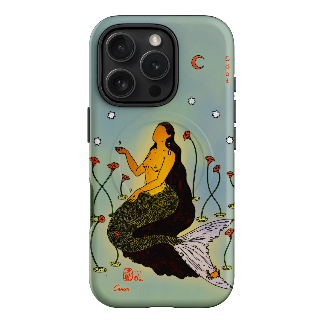 Cancer Season Printed Phone Cases iPhone 16 Pro / Armoured MagSafe by Easty Beasty - The Dairy