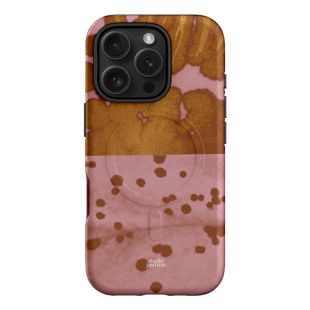 Copper Petal Printed Phone Cases iPhone 16 Pro / Armoured MagSafe by Jasmine Dowling - The Dairy