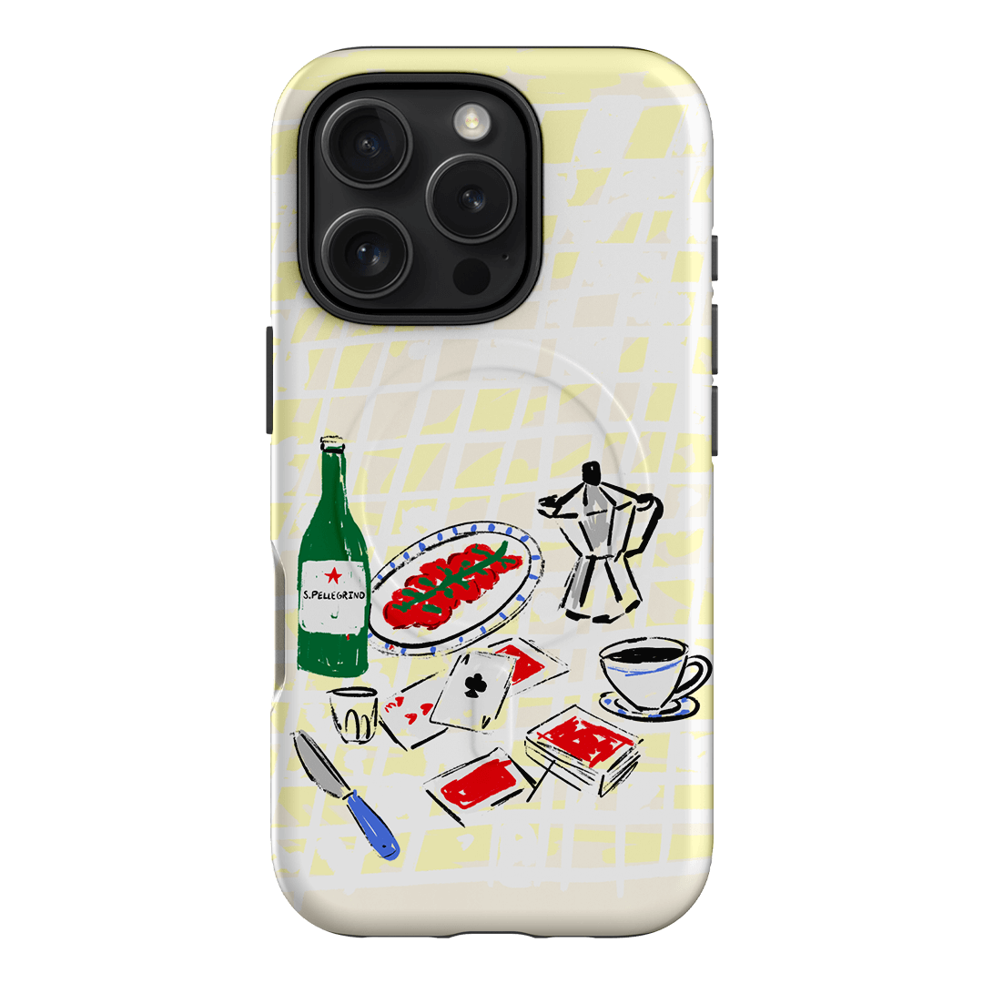 Euro Morning Printed Phone Cases iPhone 16 Pro / Armoured MagSafe by The Dairy - The Dairy