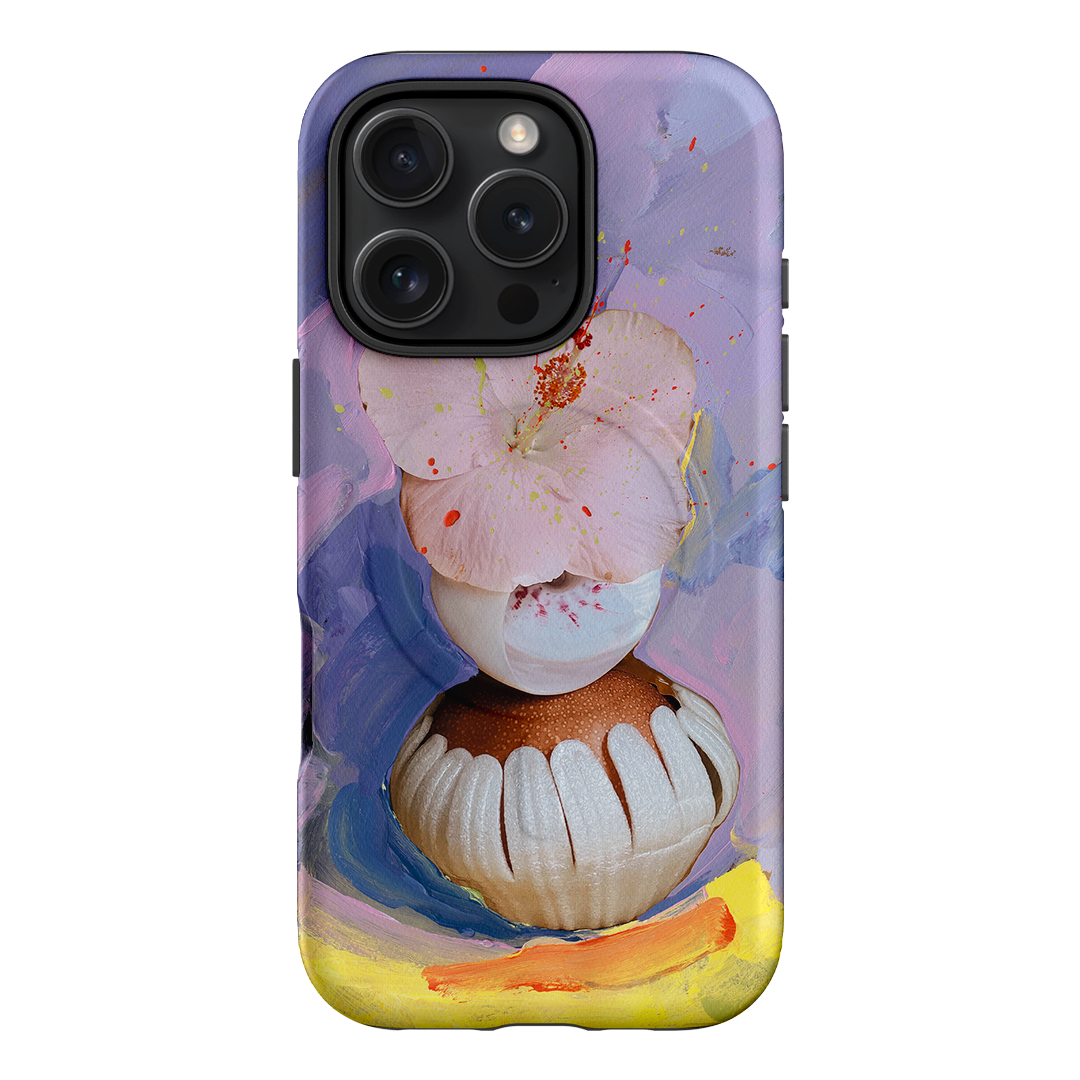 Flower Pop Printed Phone Cases iPhone 16 Pro / Armoured MagSafe by Nicole Nelius - The Dairy