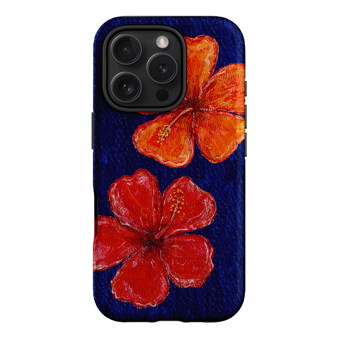 Hibiscus Flower Deep Blue