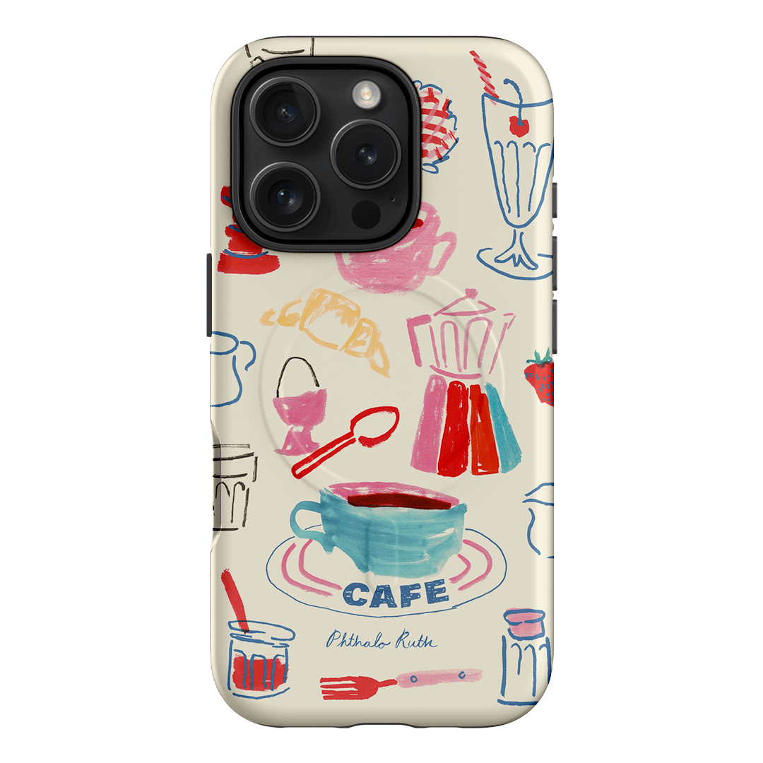 Home Cafe Printed Phone Cases iPhone 16 Pro / Armoured MagSafe by Phthalo Ruth - The Dairy