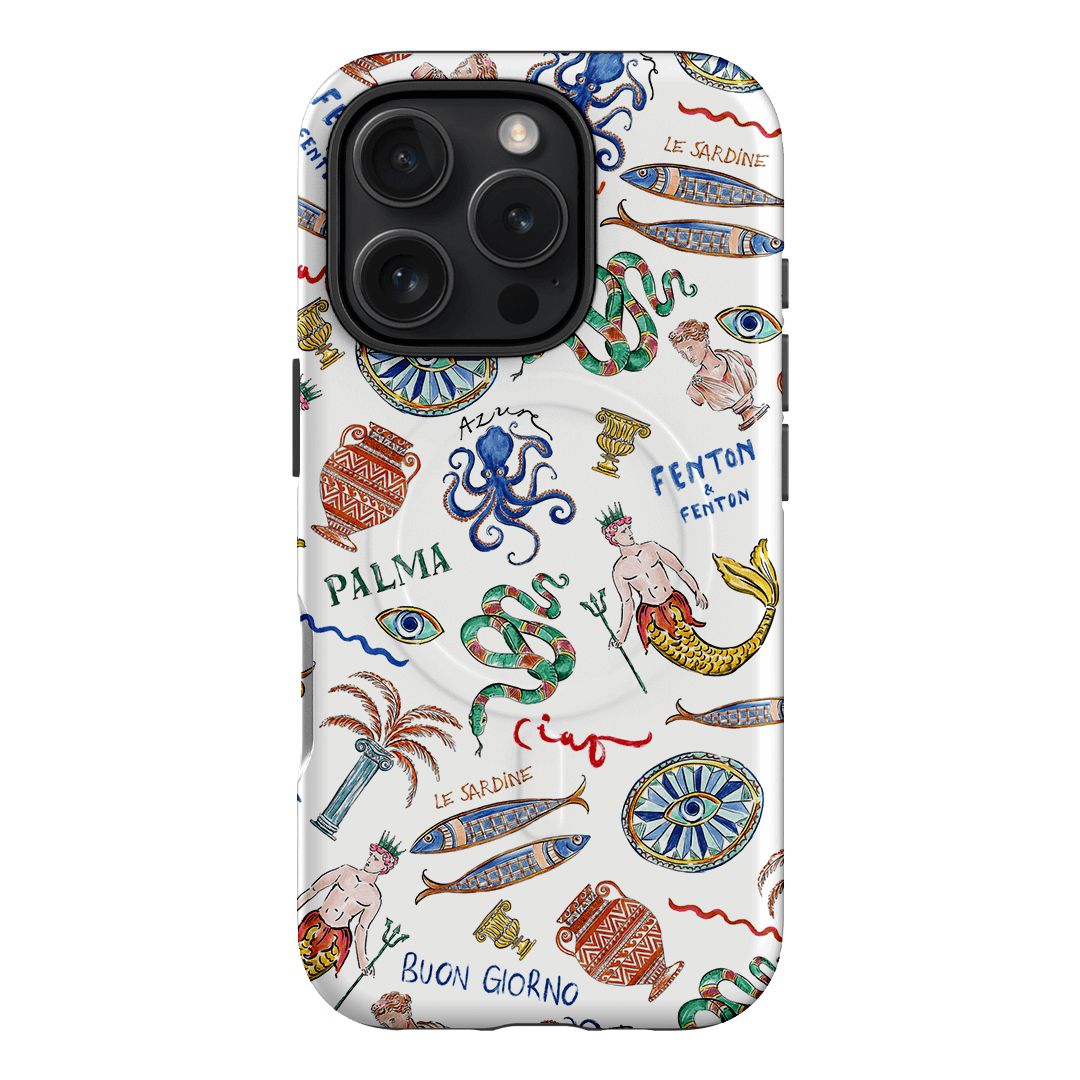 Il Mediterraneo Printed Phone Cases iPhone 16 Pro / Armoured MagSafe by Fenton & Fenton - The Dairy