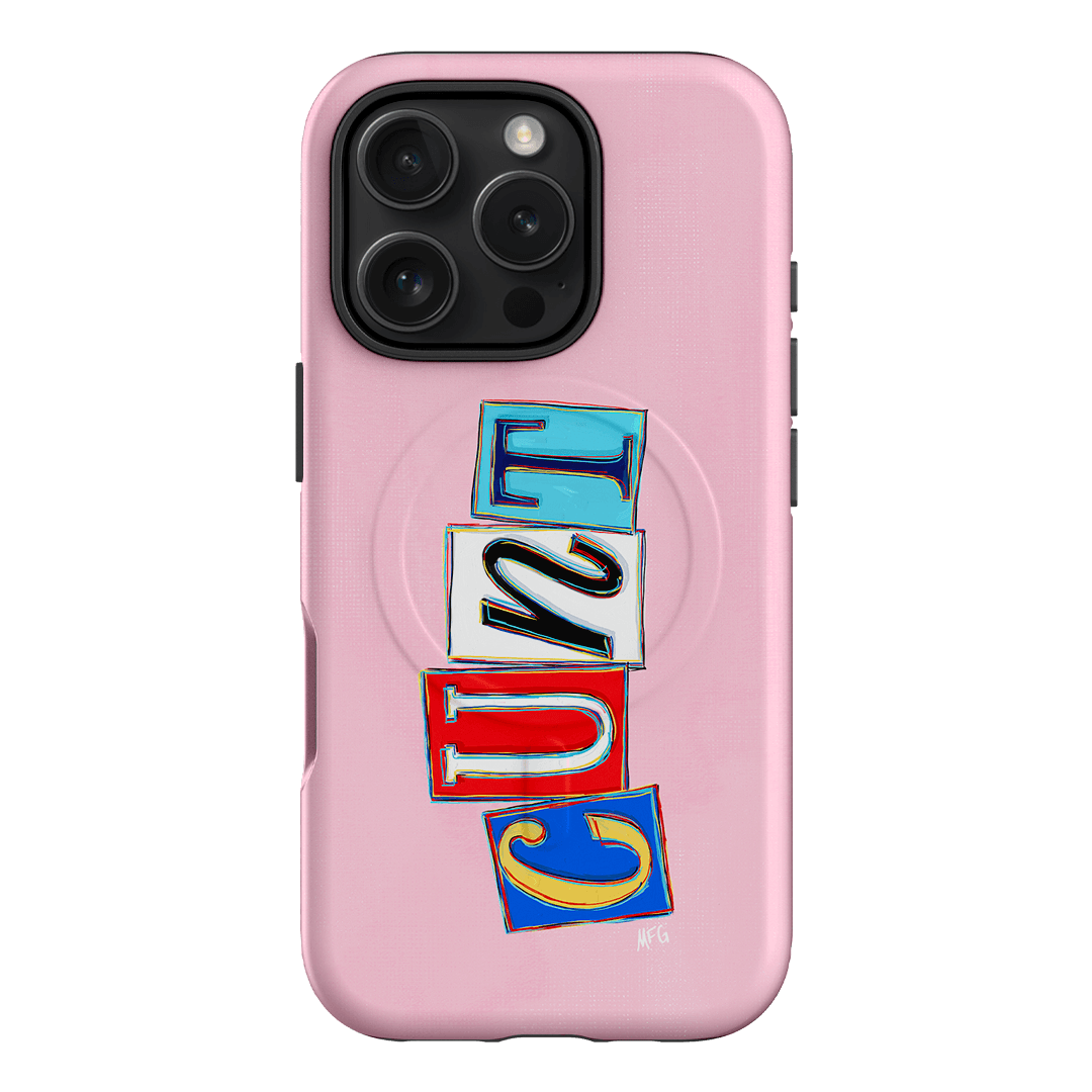 Lil Cnts Pink Printed Phone Cases iPhone 16 Pro / Armoured MagSafe by Margarbs Art - The Dairy