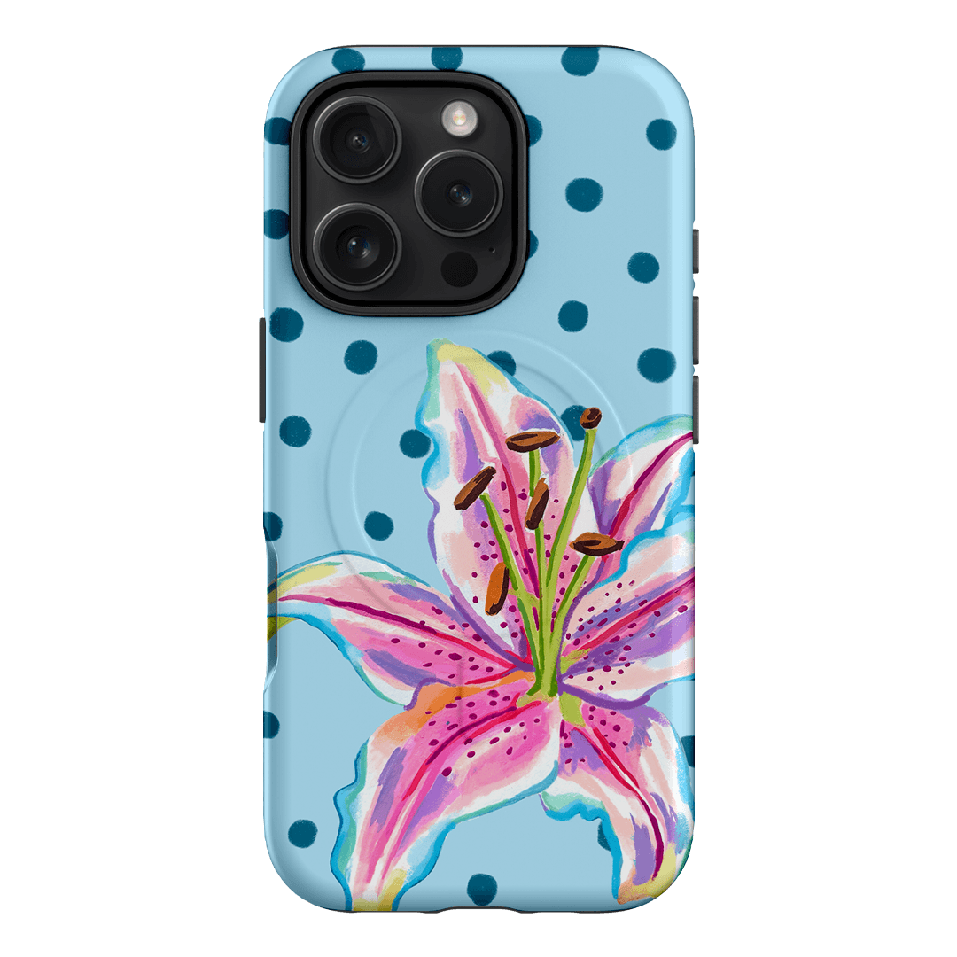 Lily Confetti Printed Phone Cases iPhone 16 Pro / Armoured MagSafe by Femke Studio - The Dairy