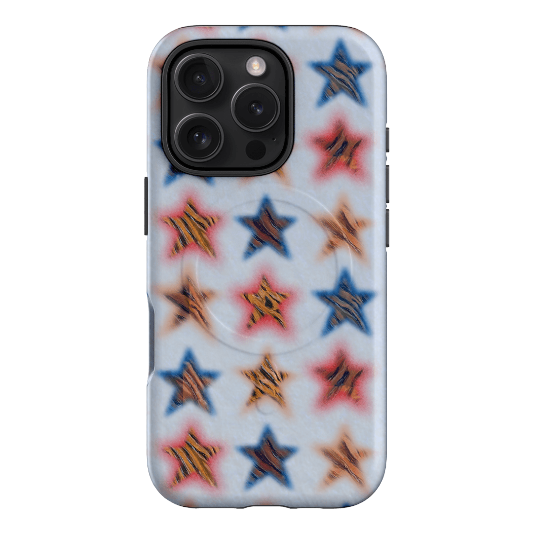 Lucky Stars Tiger Printed Phone Cases iPhone 16 Pro / Armoured MagSafe by BG. Studio - The Dairy