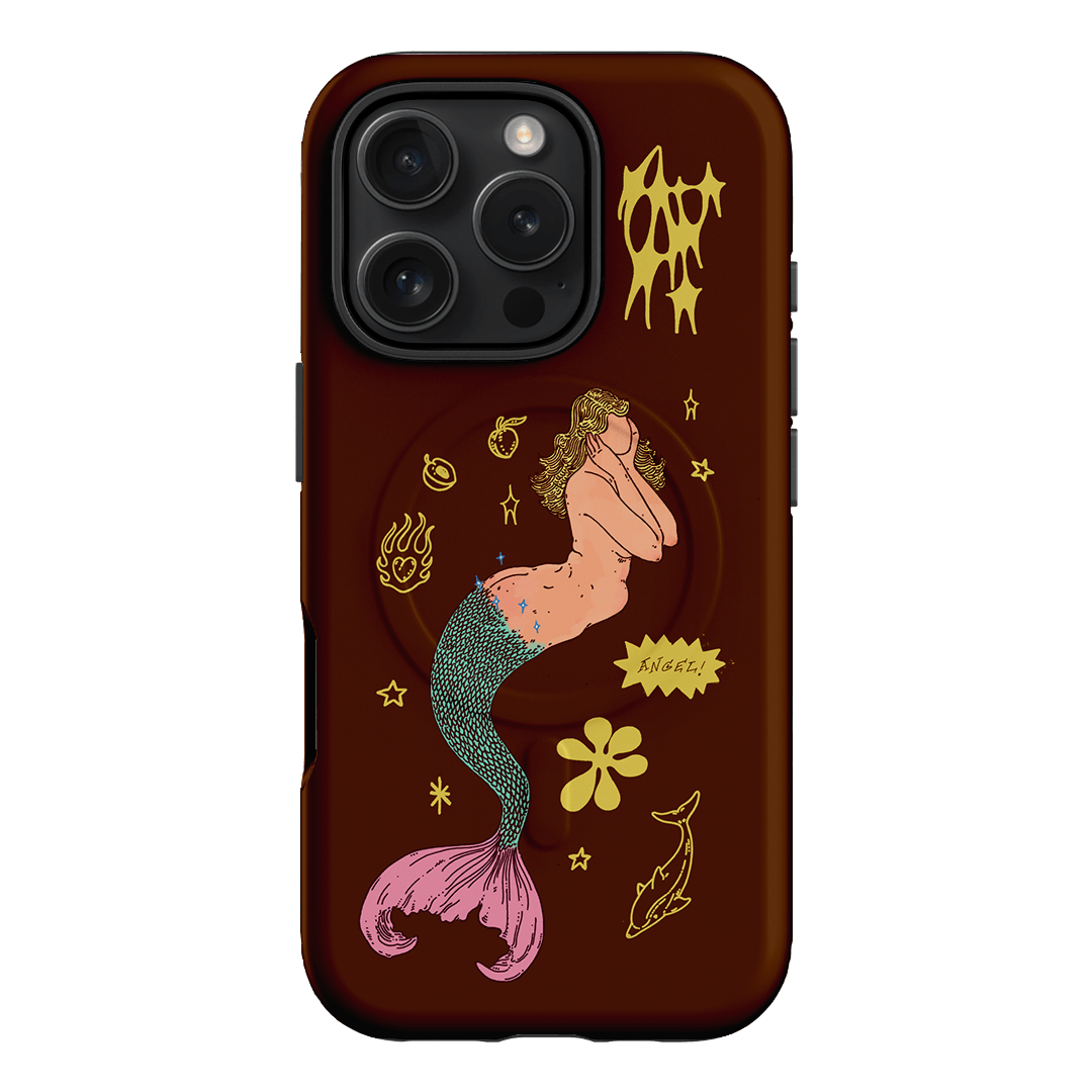 Mimi Chocolate Printed Phone Cases iPhone 16 Pro / Armoured MagSafe by Easty Beasty - The Dairy