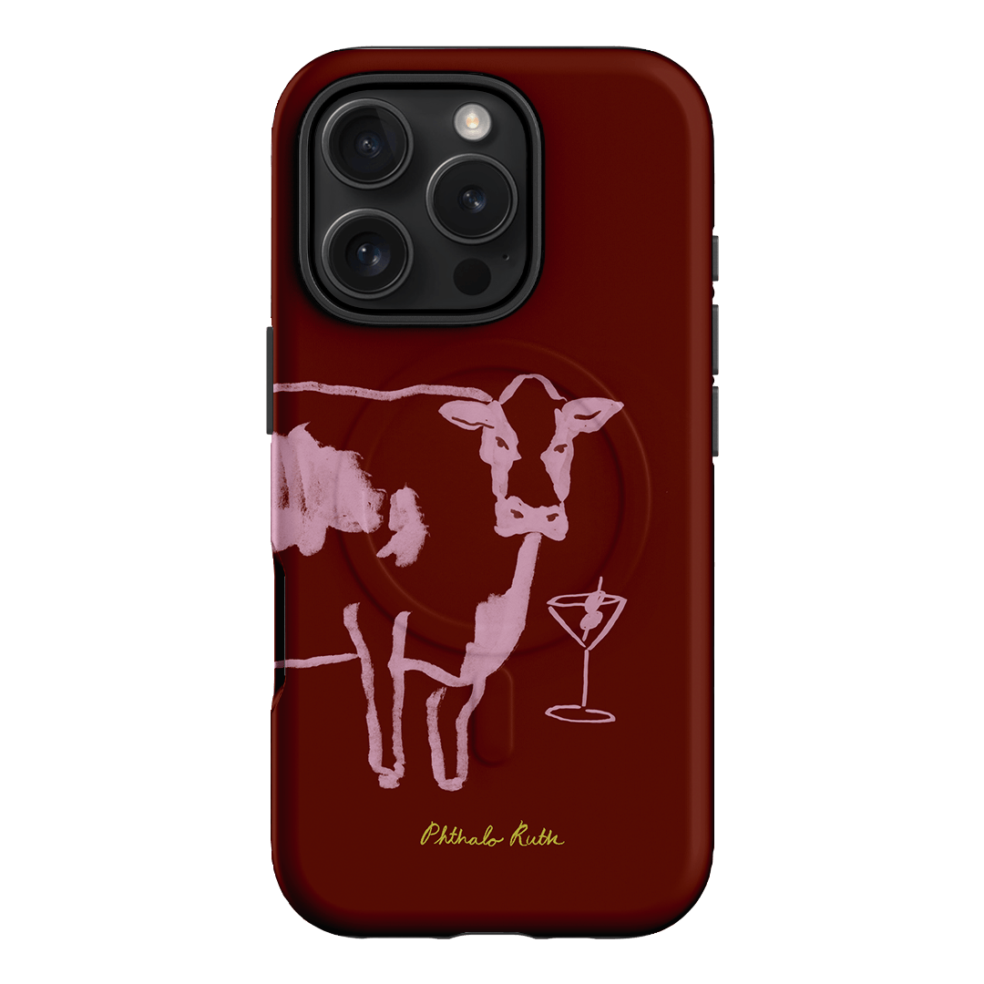 Mootini Berry Printed Phone Cases iPhone 16 Pro / Armoured MagSafe by Phthalo Ruth - The Dairy