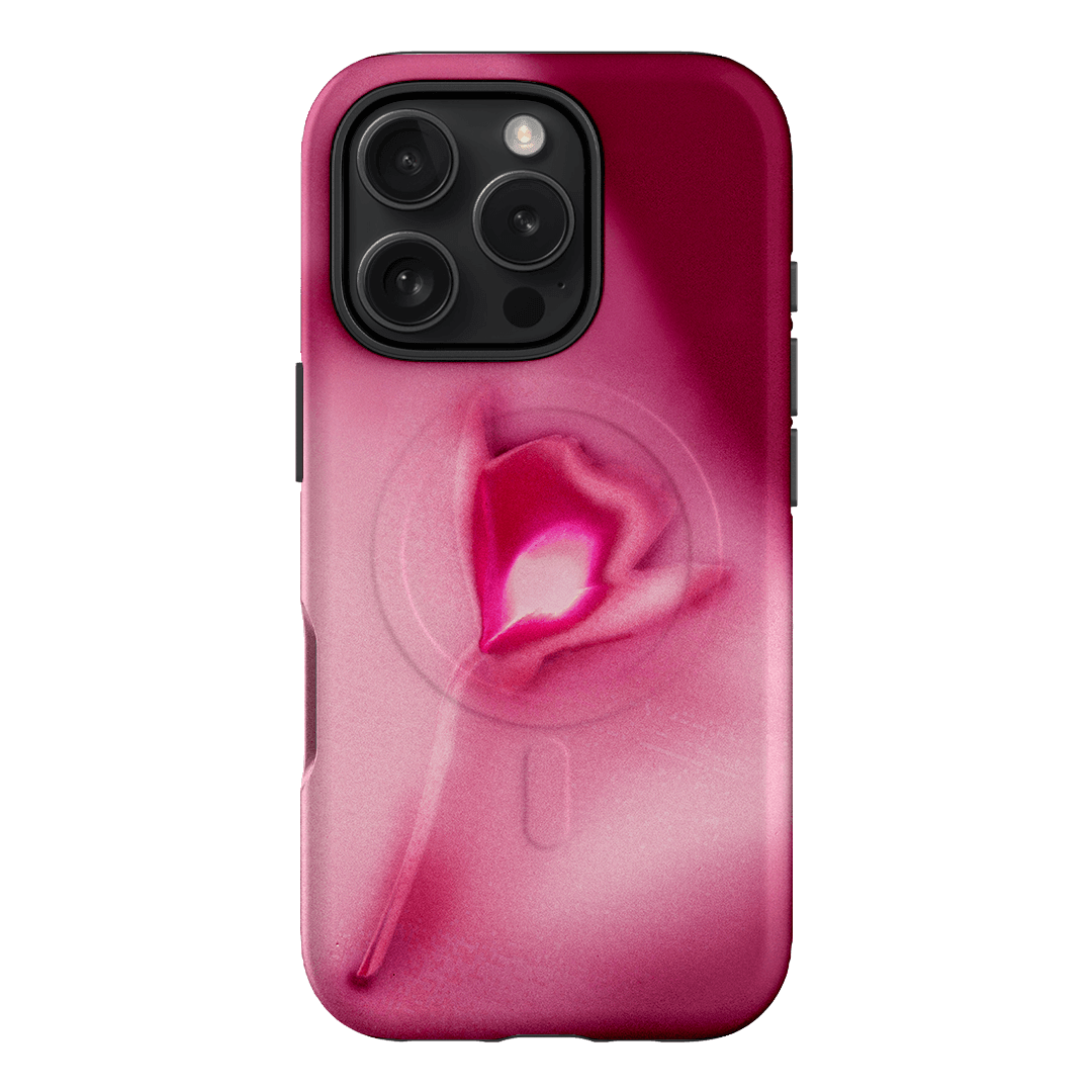 Orchid Lumen Printed Phone Cases iPhone 16 Pro / Armoured MagSafe by Sally Hungerford - The Dairy
