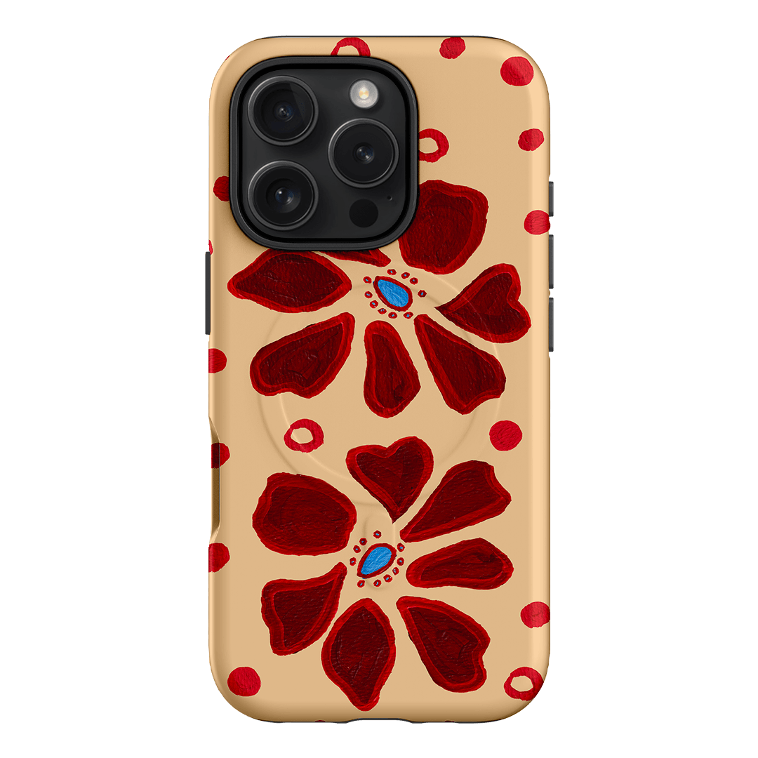 Painted Petal Sorbet Printed Phone Cases iPhone 16 Pro / Armoured MagSafe by BG. Studio - The Dairy