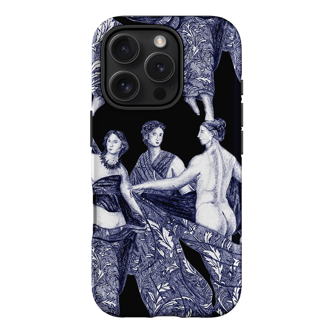 Renaissance Flora Printed Phone Cases iPhone 16 Pro / Armoured MagSafe by Desmond & Dempsey - The Dairy