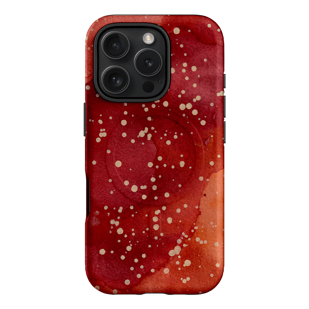 Spotty Rust Printed Phone Cases iPhone 16 Pro / Armoured MagSafe by The Dairy - The Dairy
