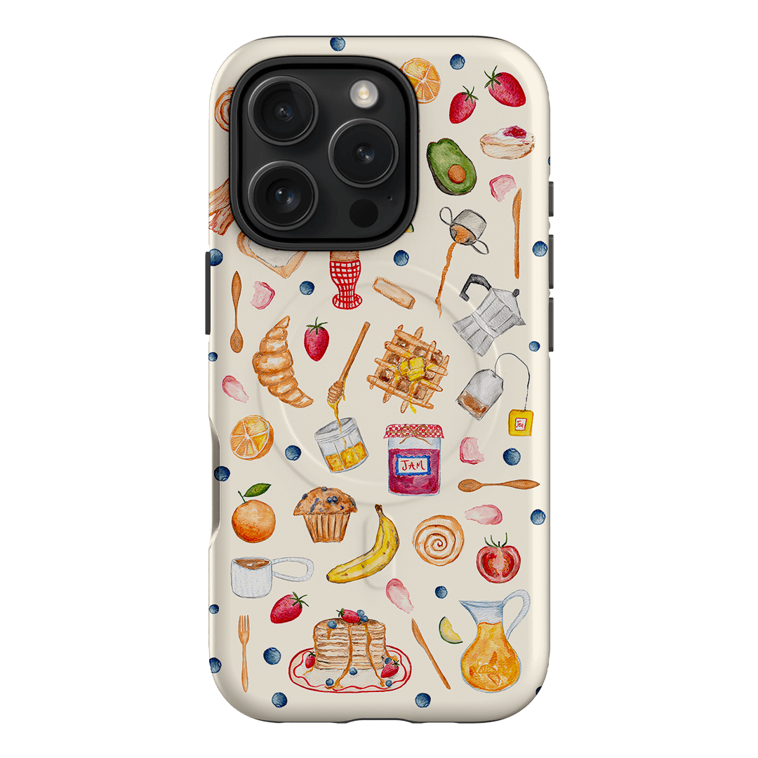 Sunday Breakfast Printed Phone Cases iPhone 16 Pro / Armoured MagSafe by BG. Studio - The Dairy