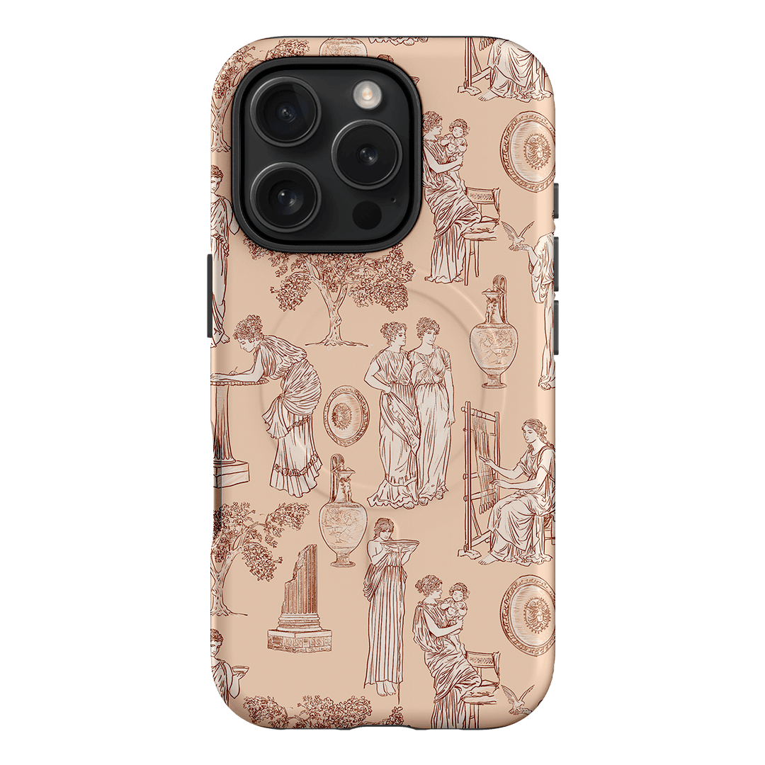 Symposium Rosewater Printed Phone Cases iPhone 16 Pro / Armoured MagSafe by Veronica Tucker - The Dairy