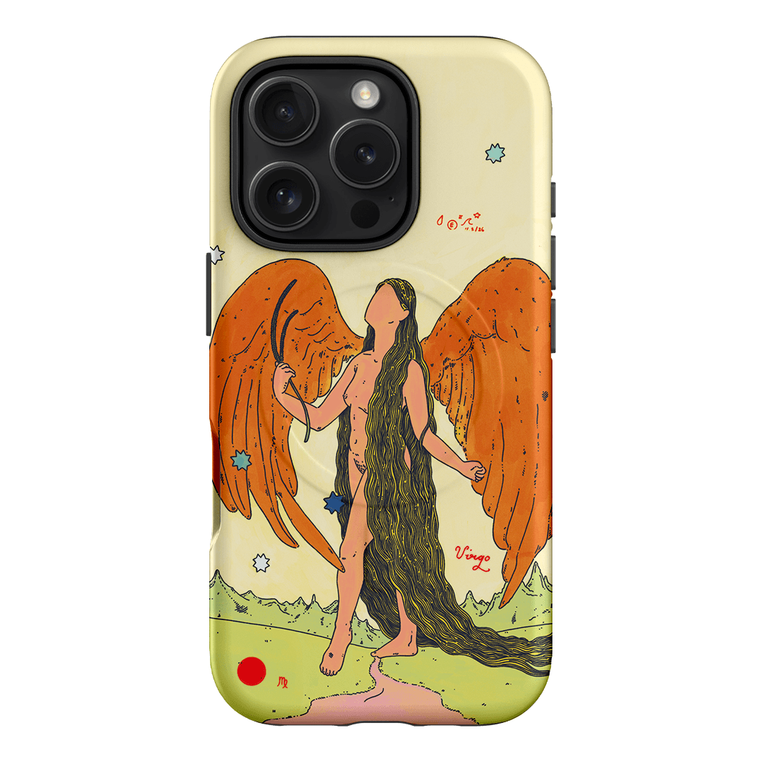 Virgo Season Printed Phone Cases iPhone 16 Pro / Armoured MagSafe by Easty Beasty - The Dairy