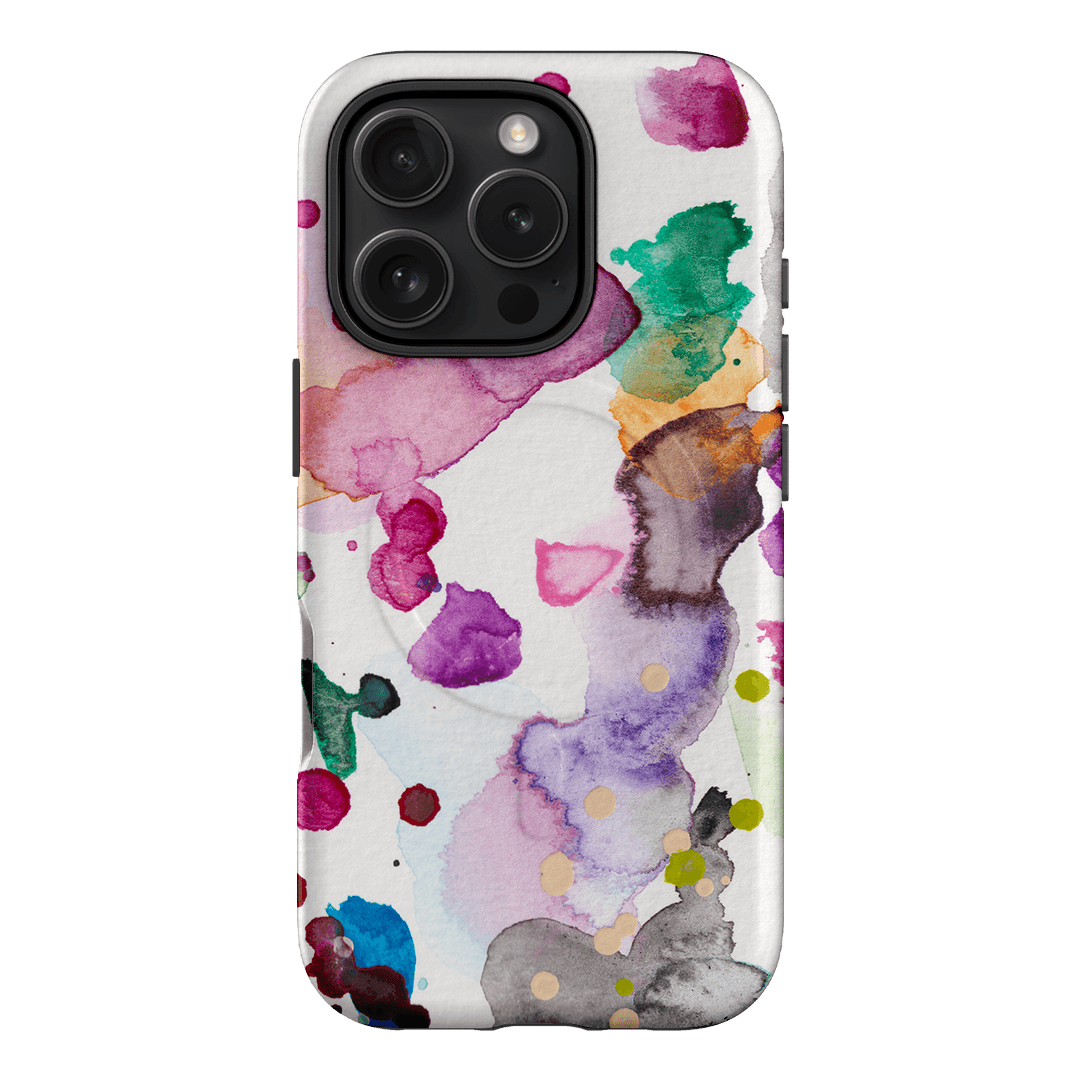 Watercolour Palette Printed Phone Cases iPhone 16 Pro / Armoured MagSafe by The Dairy - The Dairy