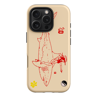 1800-Busy-Rn in Cream Printed Phone Cases iPhone 16 Pro / Armoured by Easty Beasty - The Dairy