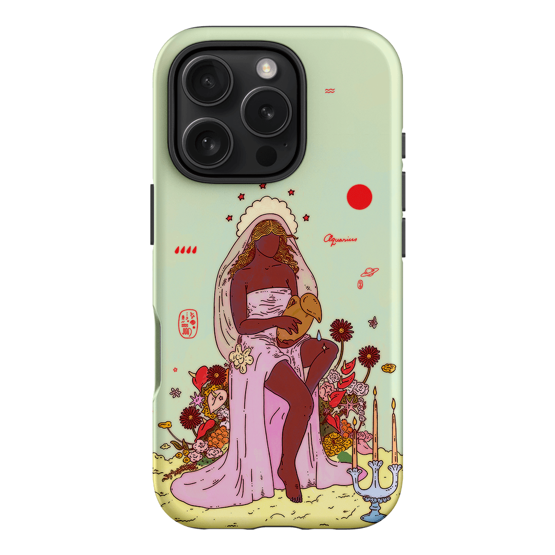 Aquarius Season Printed Phone Cases iPhone 16 Pro / Armoured by Easty Beasty - The Dairy