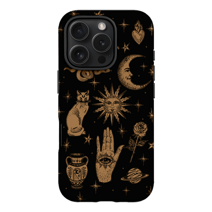 Astro Flash Noir Printed Phone Cases iPhone 16 Pro / Armoured by Veronica Tucker - The Dairy