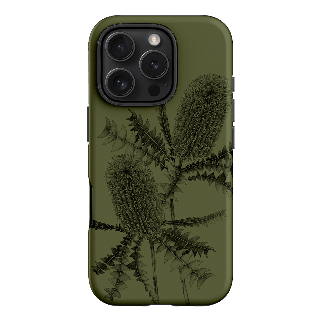 Banksia Study Printed Phone Cases iPhone 16 Pro / Armoured by Typoflora - The Dairy