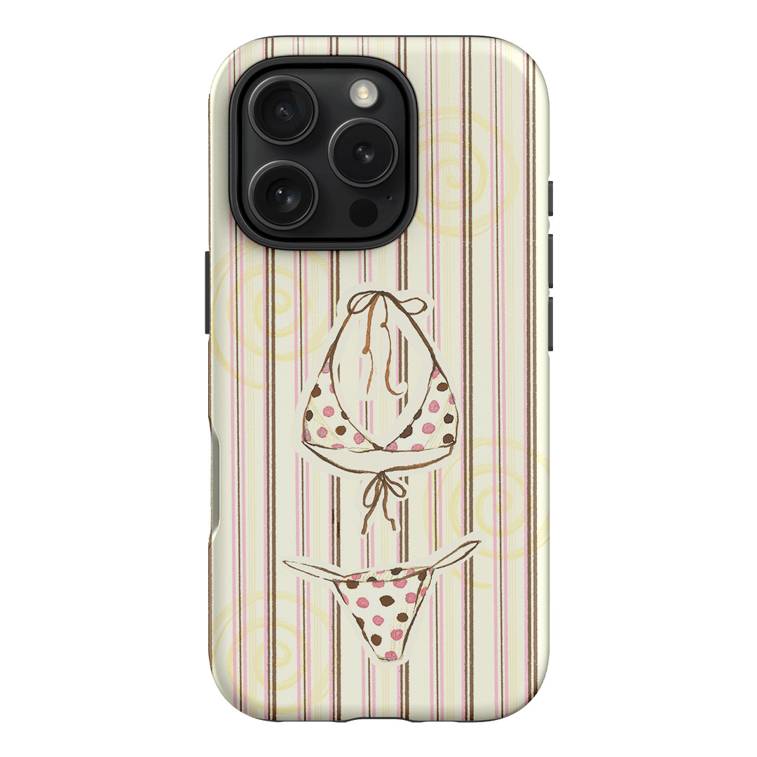 Biscuit Bikini Printed Phone Cases iPhone 16 Pro / Armoured by Kayla Carr - The Dairy