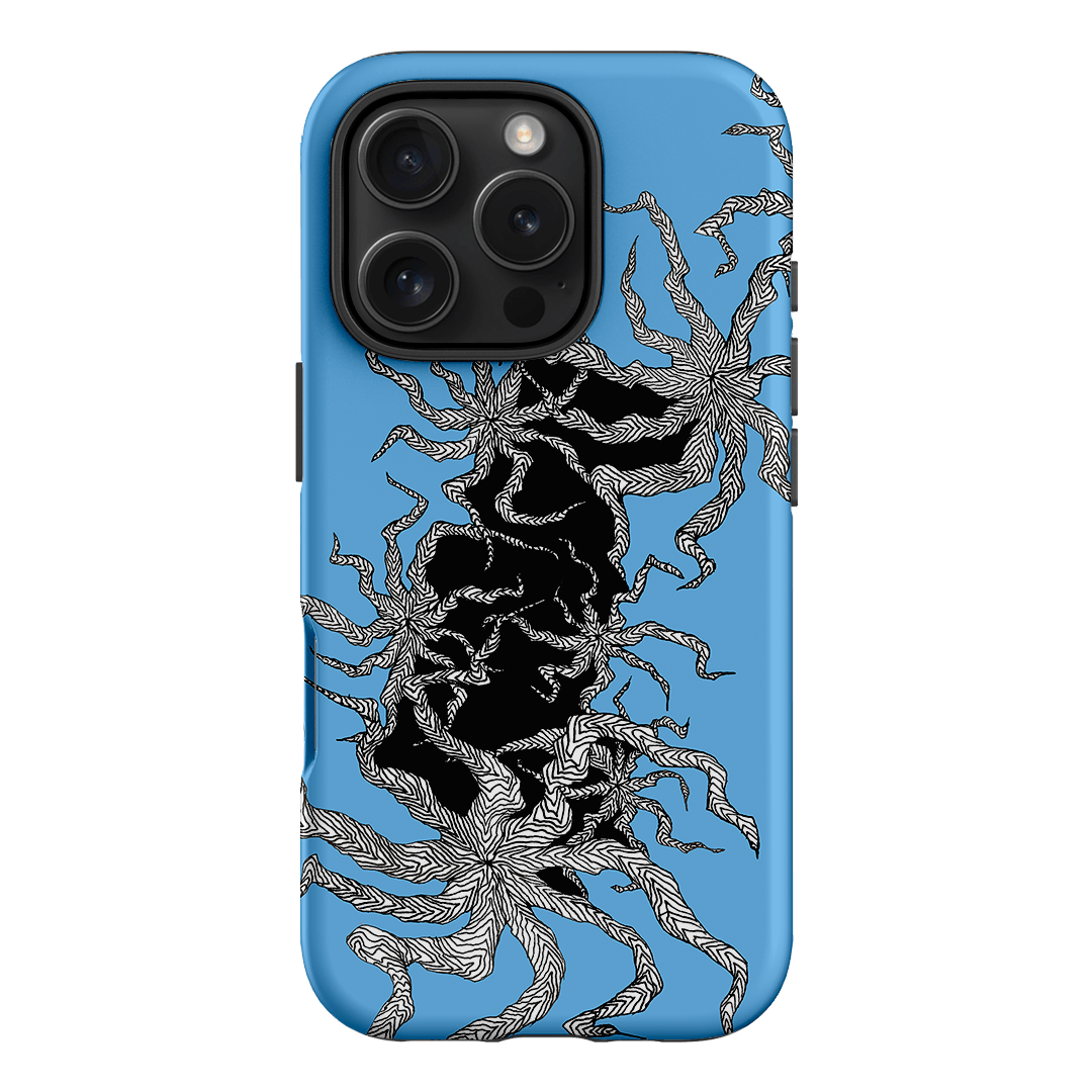 Blue Eclipse Printed Phone Cases iPhone 16 Pro / Armoured by Stormi Bree - The Dairy